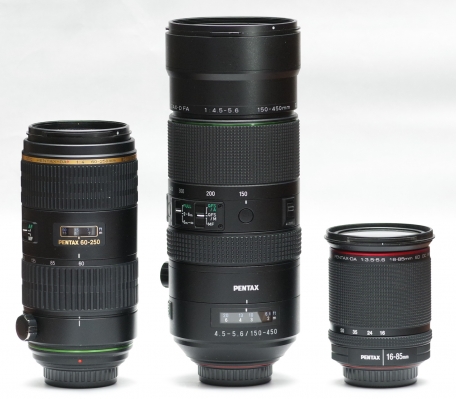 HD Pentax-D FA 150-450mm F4.5-5.6 Review - Construction and