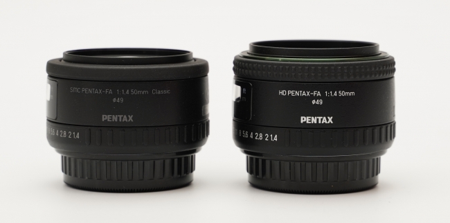 Classic vs HD: Pentax's 50mm F1.4 Remakes Review - Construction